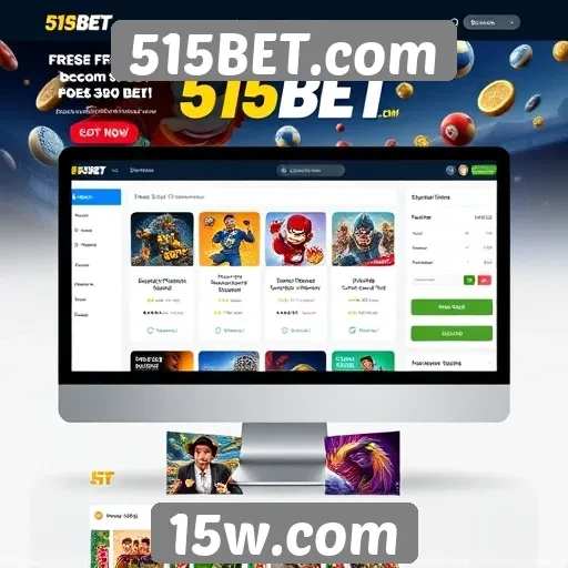 Interface do usuário no 515BET.com é intuitiva e acessível